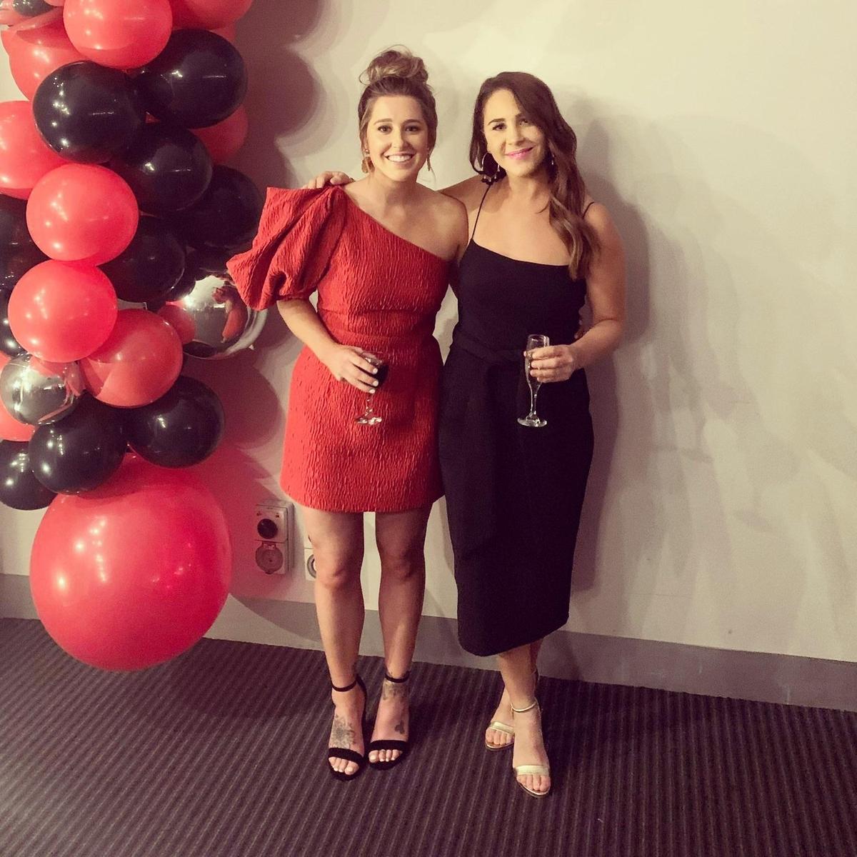 Nicola Finetti Eddy Red Dress Red Size 10 photo 2