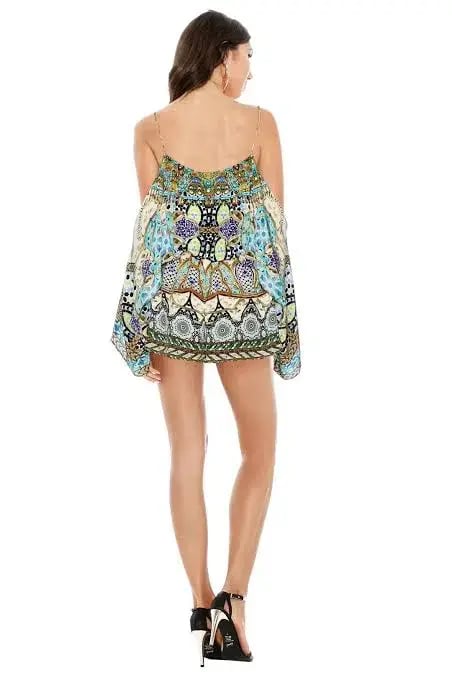 Camilla Meet Me In Casablanca Drop Shoulder Playsuit Size M / AU 12 photo 3