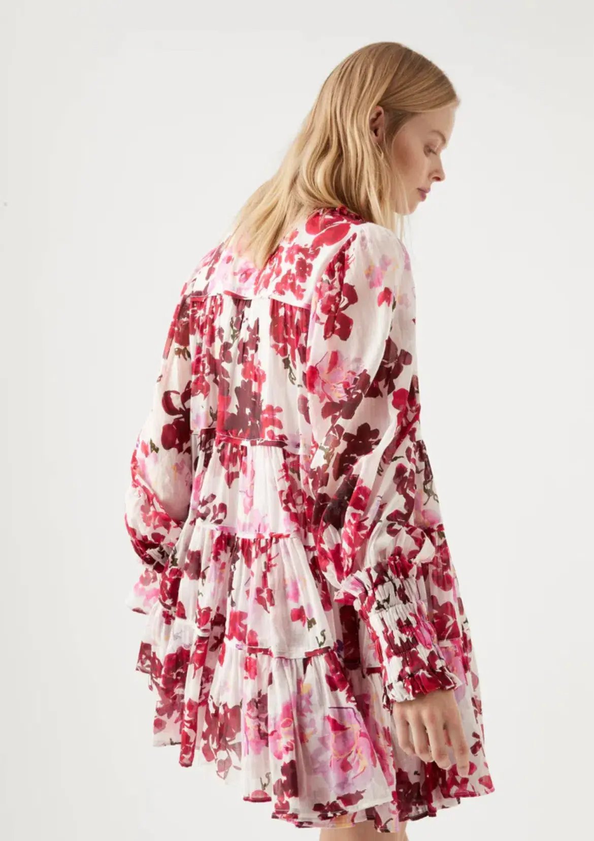 Aje Wilderness Smock Dress Size 10 photo 3