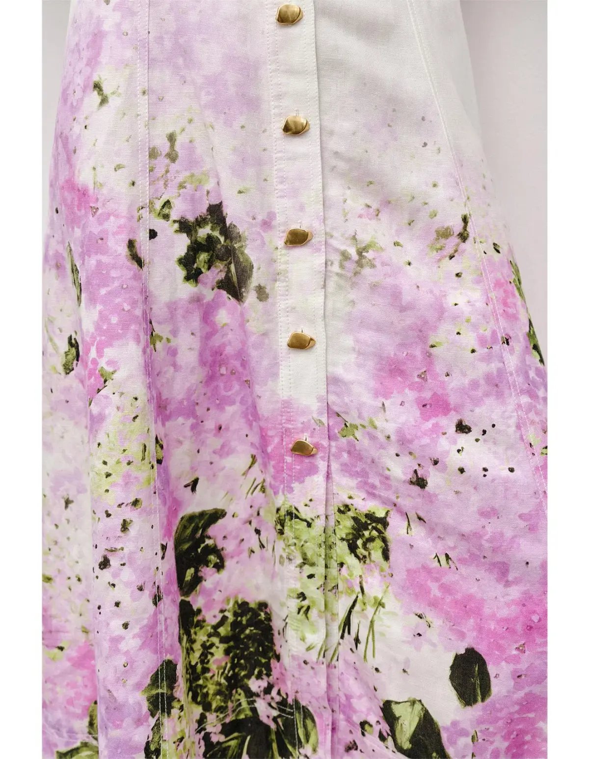 Aje Eartha Midi Dress In Pink Hydrangea Size 8 photo 4