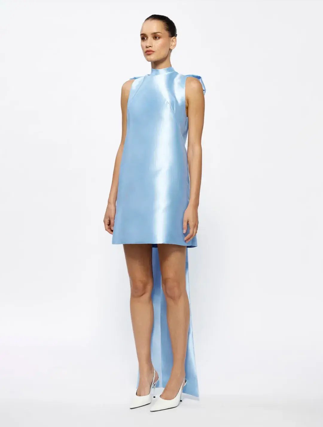 Effie Kats Jorja Mini dress in  Cornflower Blue Size AU 10 photo 2