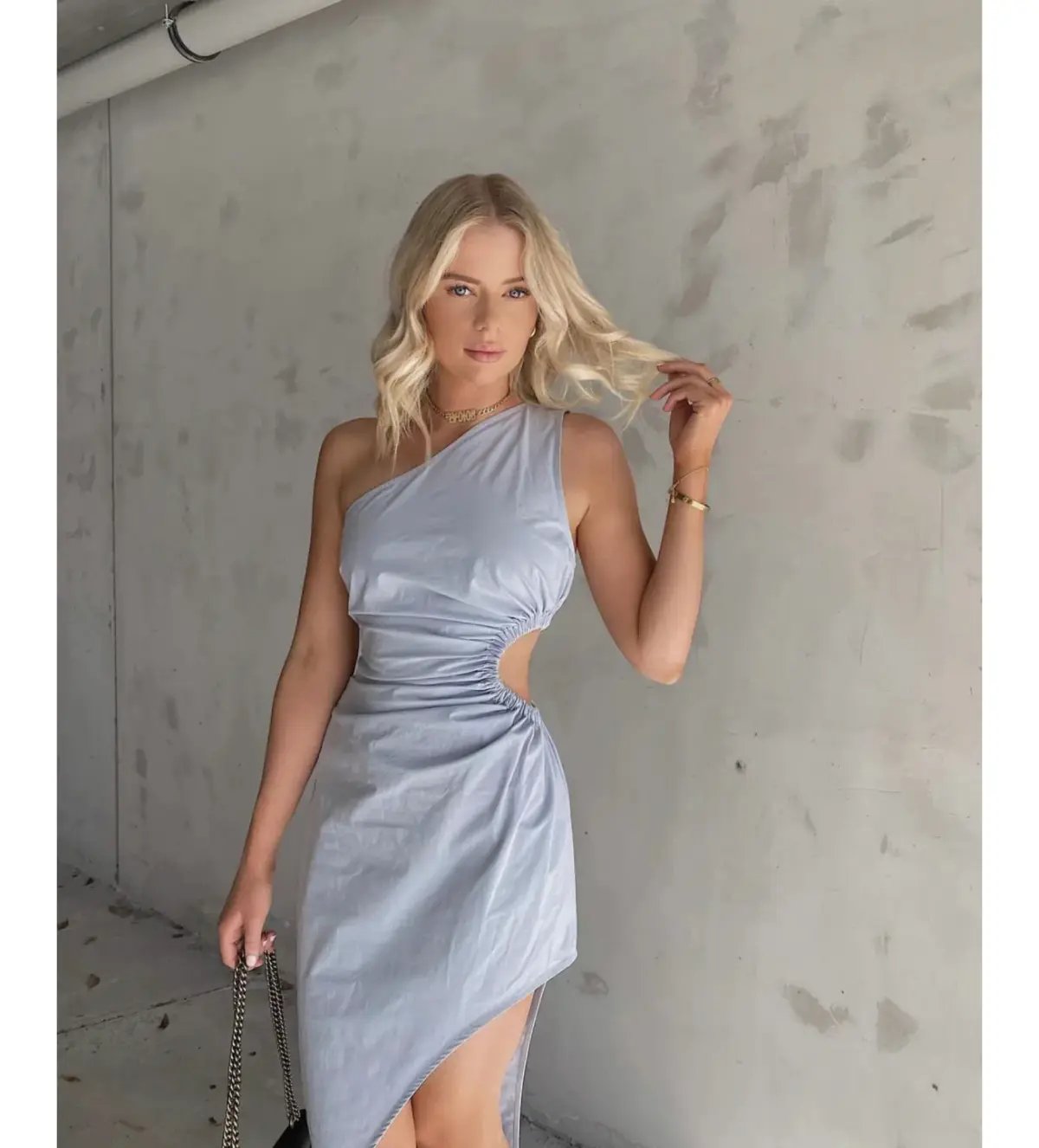 Natalie Rolt Frida Dress Sky Blue AU 12 photo 3