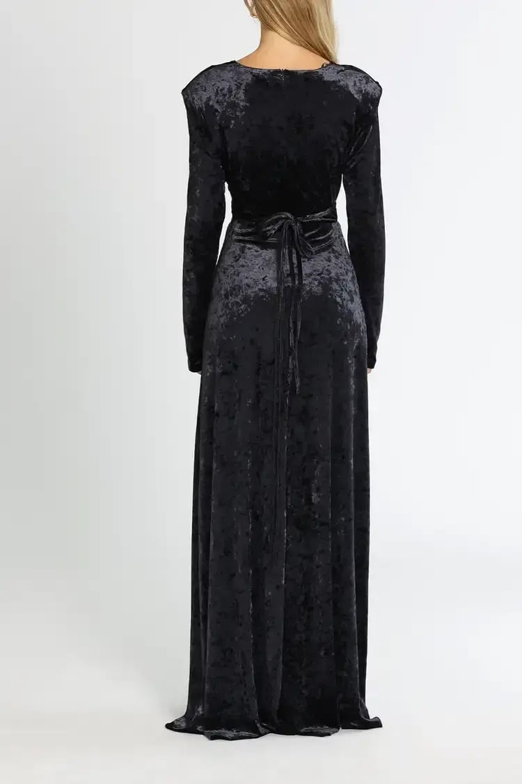 Camilla and Marc Brooks Maxi Dress in French Navy Size 14 photo 3