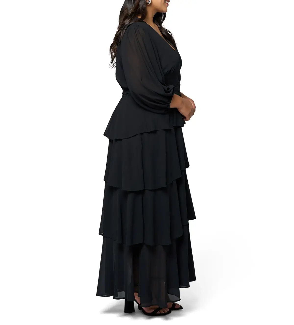 Curve Project Temptress Maxi Dress Black by Pink Dusk Size 16 photo 3