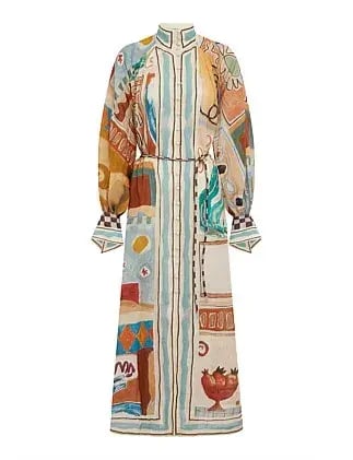 Alemais MICHELLE SHIRTDRESS Multi Size 8 photo 3
