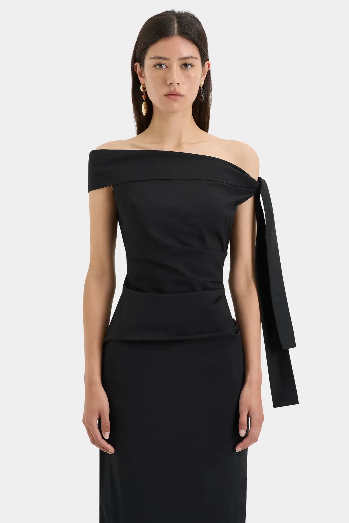 Sir The Label Dahlia Gown Black Size 6 photo 2