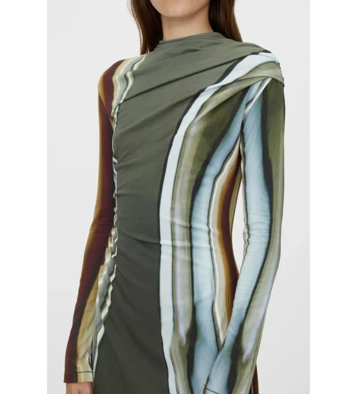 Camilla and Marc Elixir Print Jersey Maxi Dress in Elixir Print Size AU 6 (6-8) photo 4