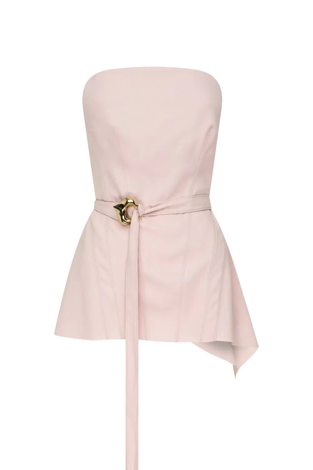 Manning Cartell Tonal Poetry Bustier & Pant Set Blush Size 8 photo 3