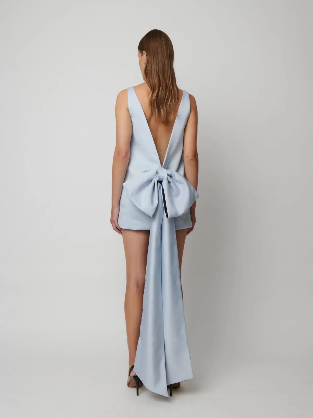 Effie Kats Nikola Mini Dress in Ice Blue Size M (AU 10) photo 3