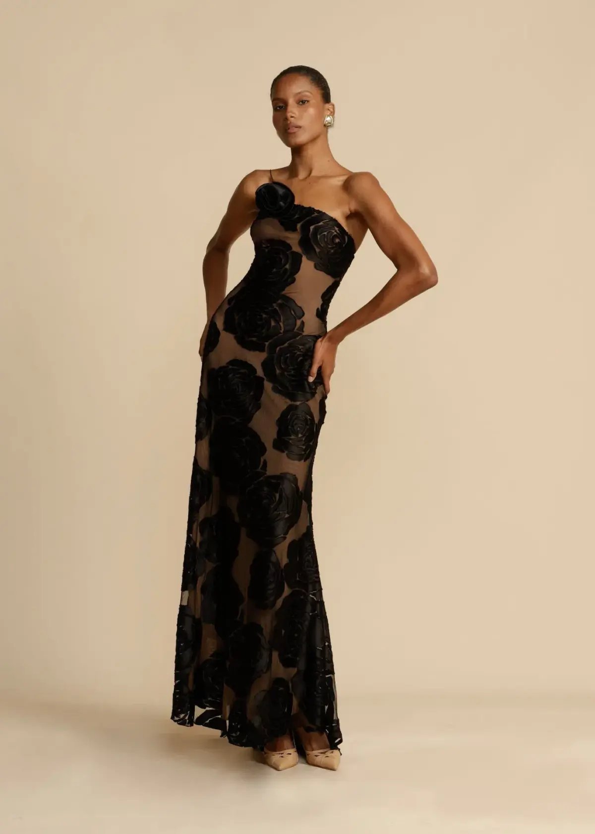 Arcina Ori Marcella Dress Black Size L / AU 12 photo 2
