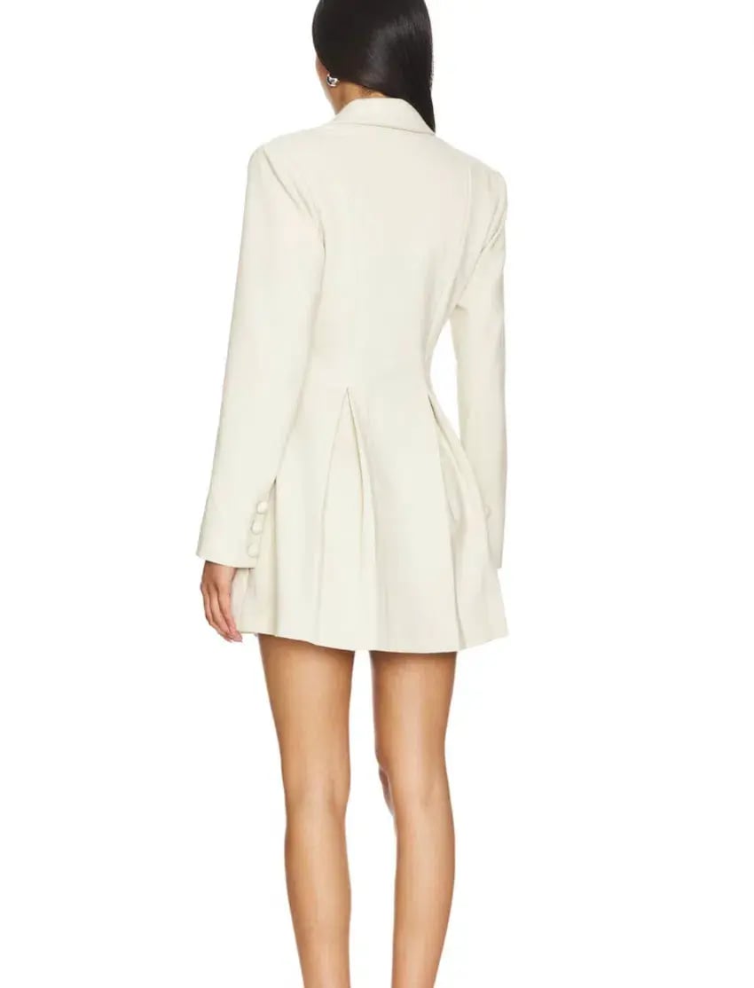 Camila Coelho Daytona Blazer Mini Dress in Beige Size XS / AU 6 photo 3