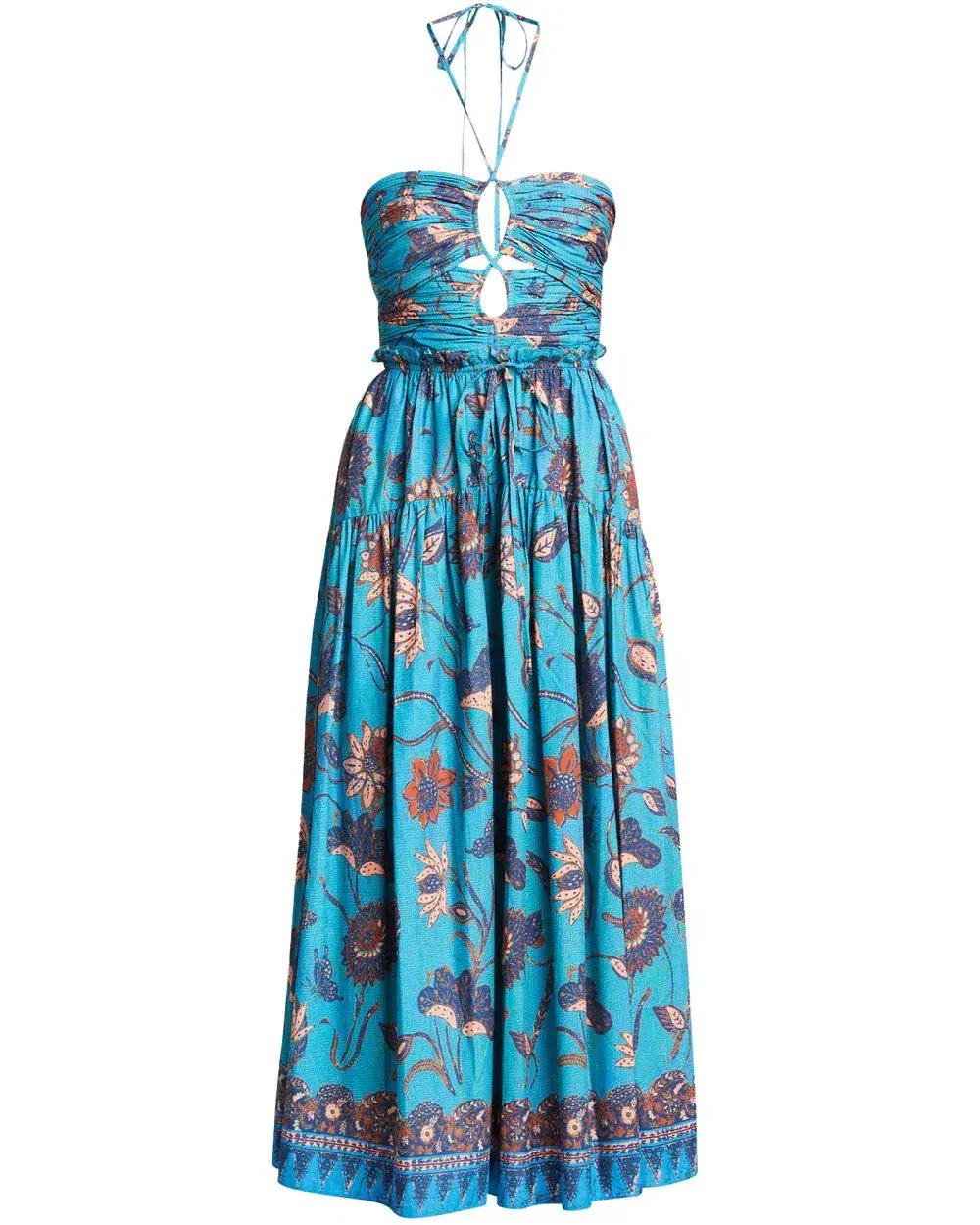 Ulla Johnson Ella Dress in Lagoon Size 10 photo 4