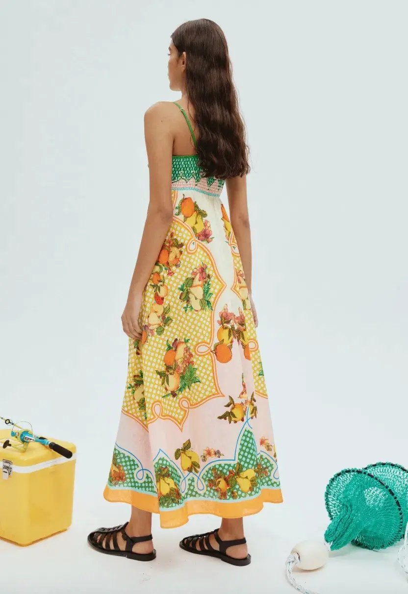 Alemais Lemonis Sundress Multi Size 16 photo 3