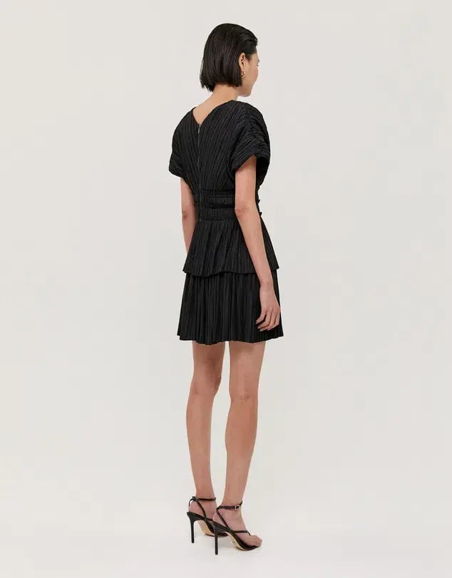 Saba Perle Mini Dress Black Size AU 10 photo 3