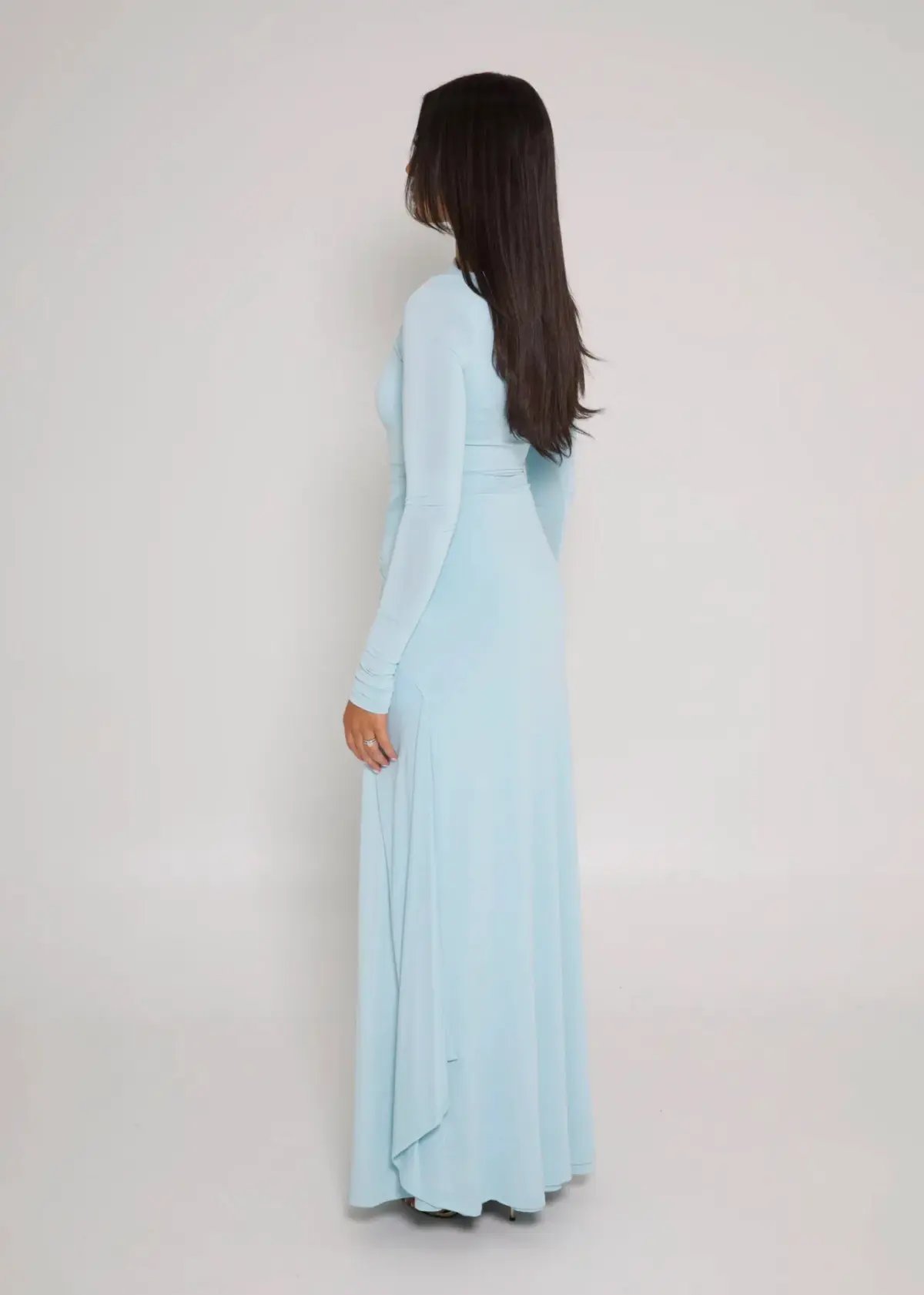 Alaía Muse Yasmin Maxi Dress Blue Size S / AU 8 photo 4