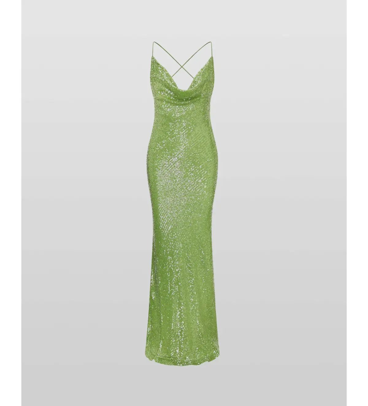 Rat & Boa Gaia Dress in Green Sequin Size XS / AU 6 photo 4