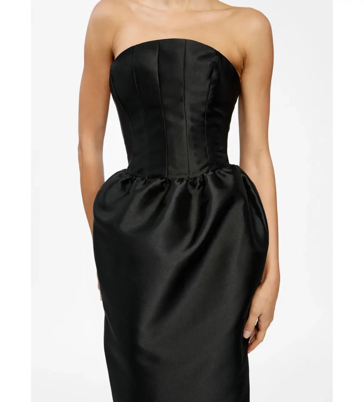 Effie Kats Lillia Midi Dress in Black Size XS 6 photo 5