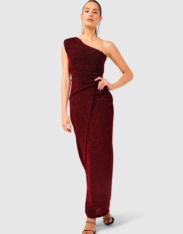 Sacha Drake Valedictory Maxi Dress Red Size 12 photo 5