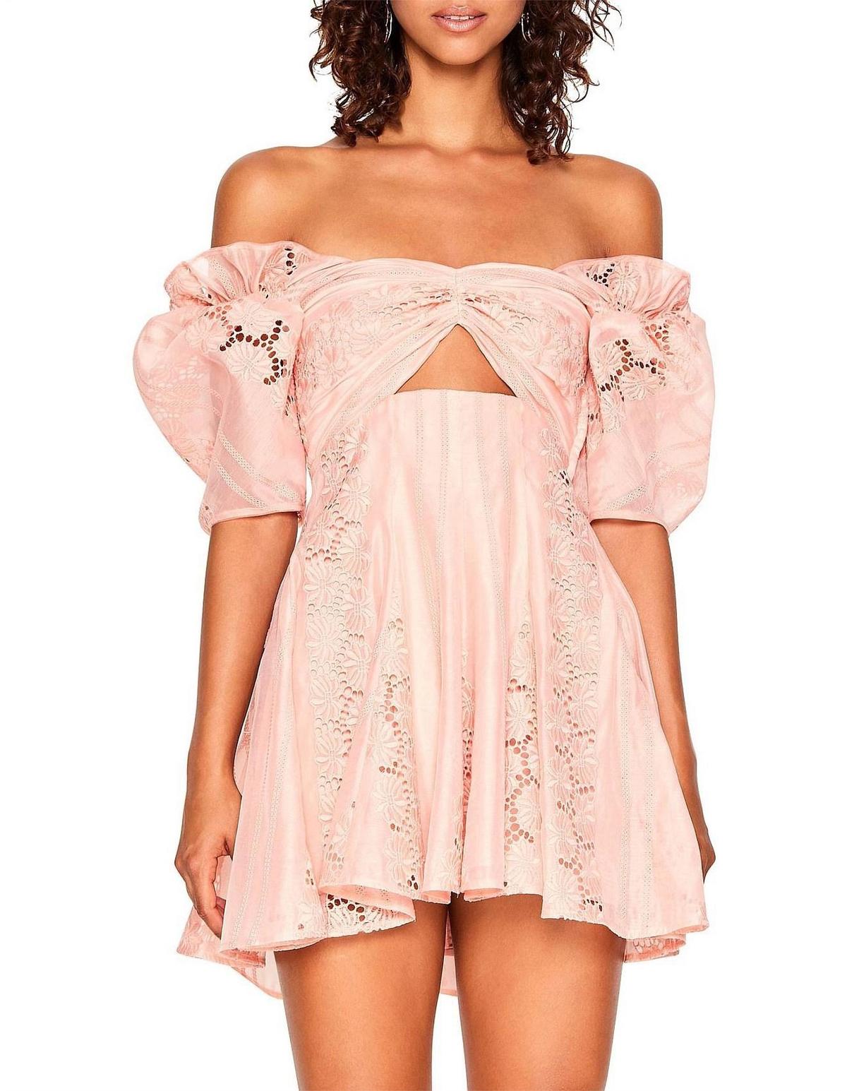 Alice McCall Sunday Rose Dress Blush Size 8 photo 2
