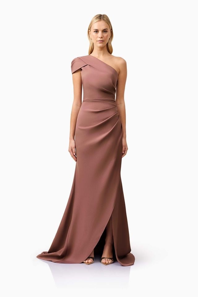 Elliatt Klara Gown - Dark Taupe photo 2