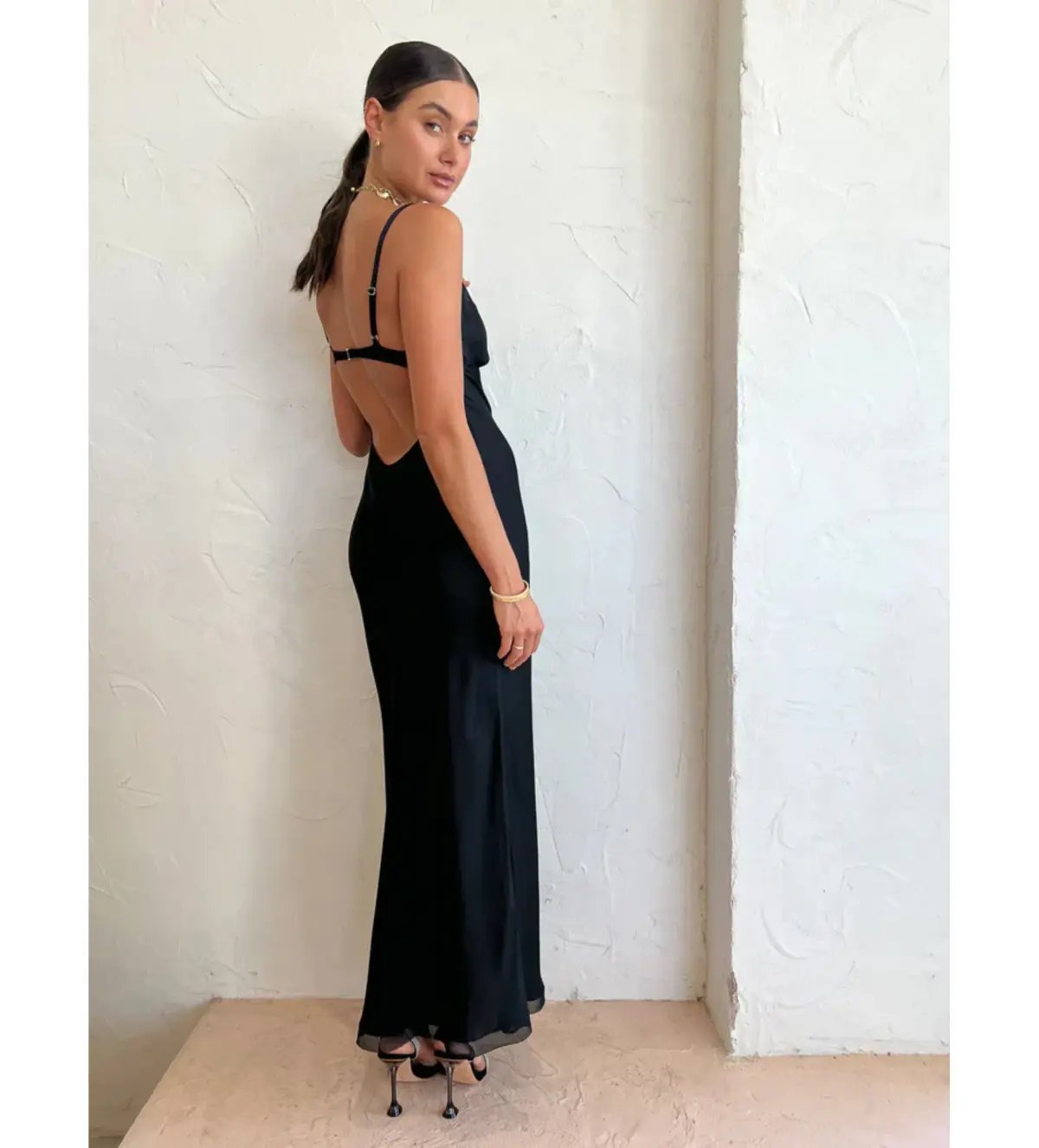Bec Bridge Joelle Maxi Black Size M/AU 10 photo 4