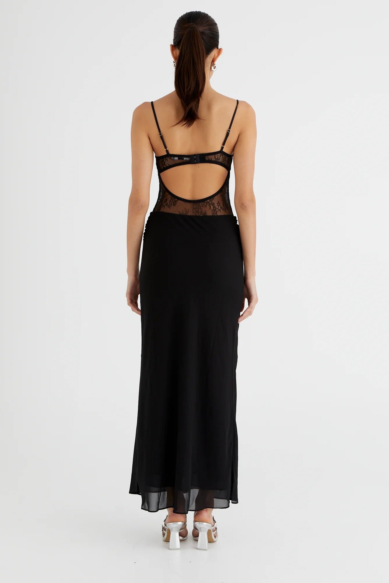 BENNI GABRIEL DRESS - BLACK photo 3