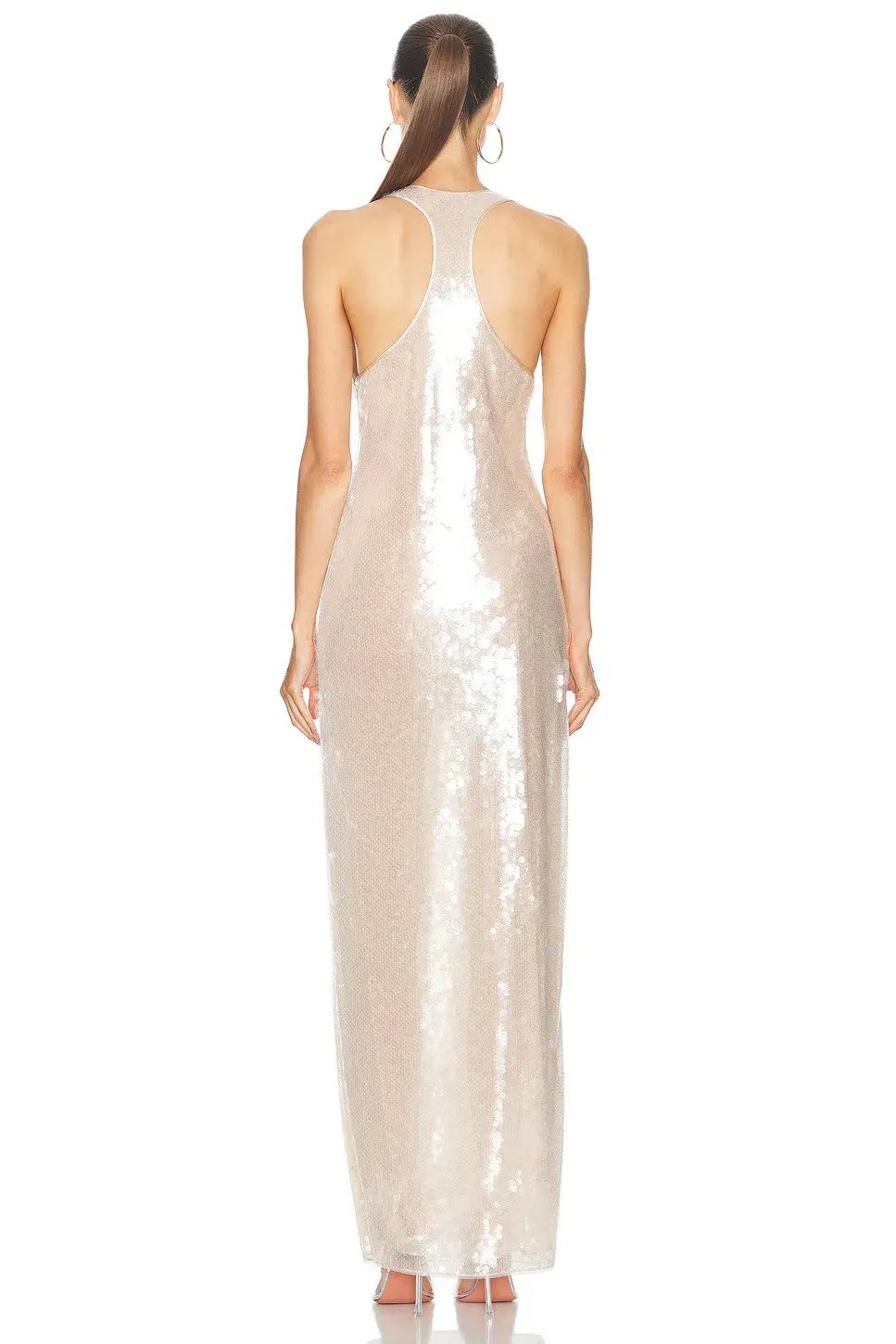 Retrofete Bella Sequin Dress Cream Size XS / AU 6 photo 2