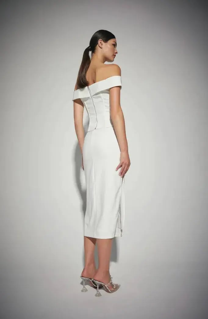 Kianna Lorina Bodice Ivory Size 6 photo 2