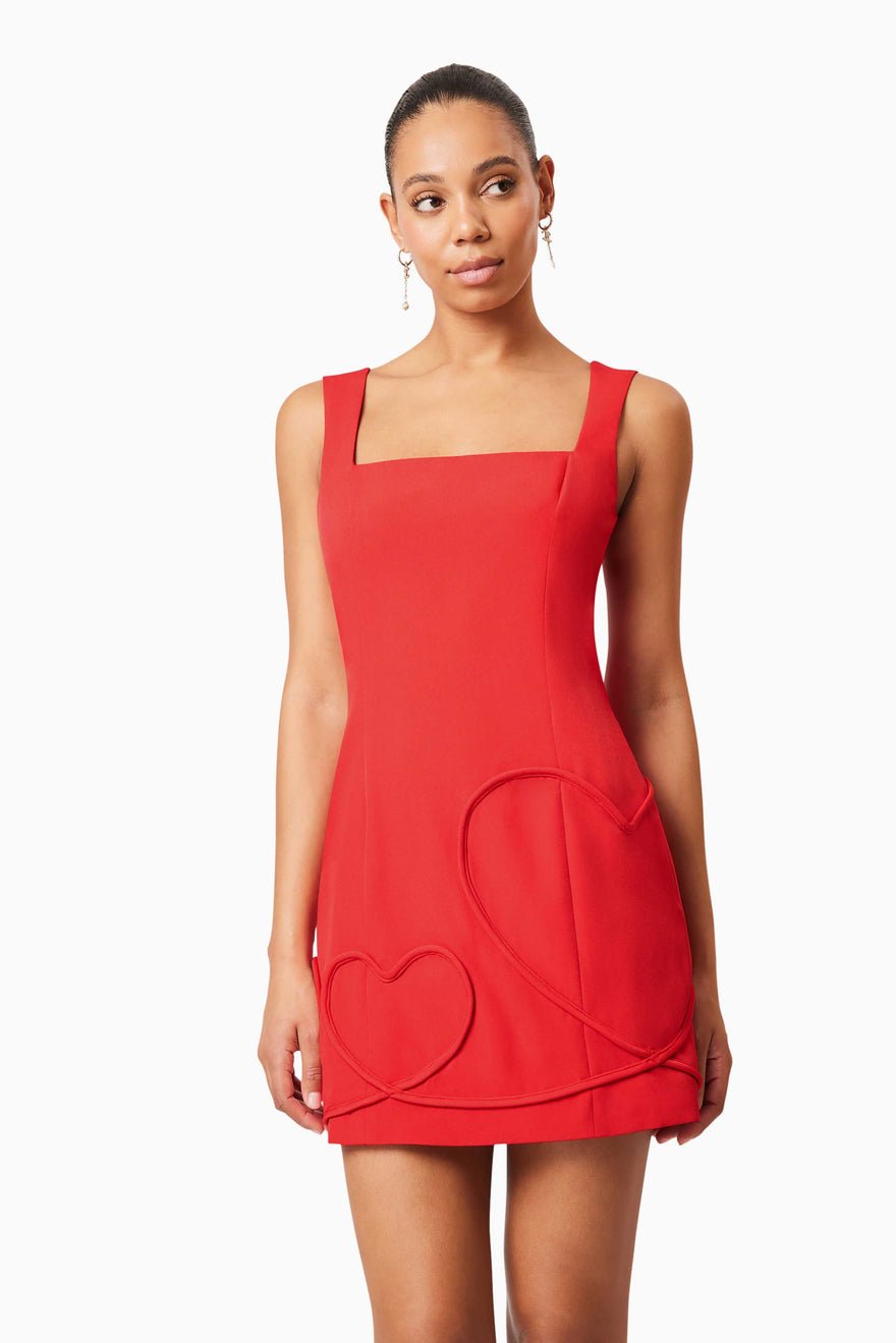 Elliatt Buttercup Party Dress - Red photo 2