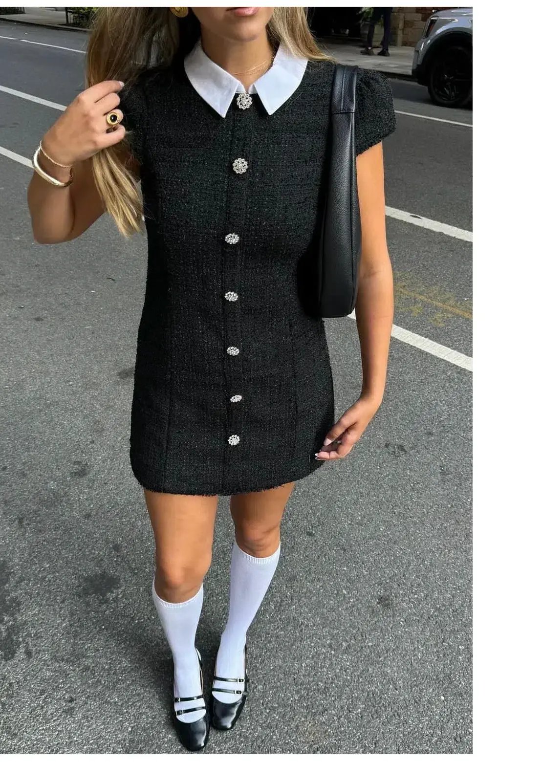Likely Riello Mini Dress Black Size 8 photo 5