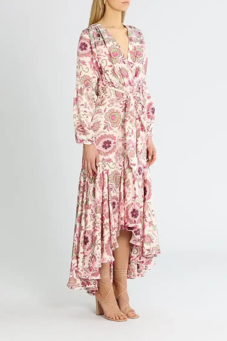 Elliatt Lucy Dress in Pink Size 8 photo 2