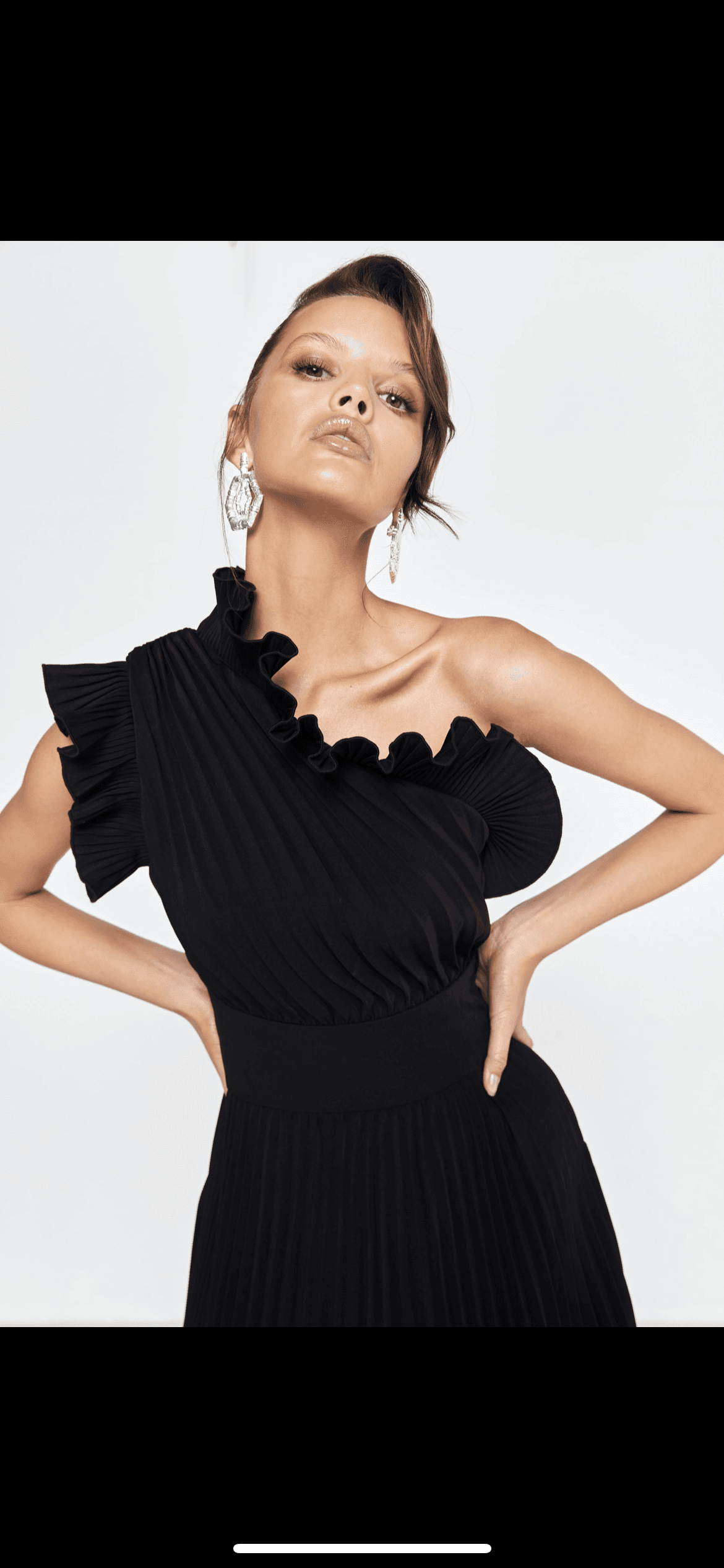 Mossman The Lady Like Dress Black Size 12 photo 4
