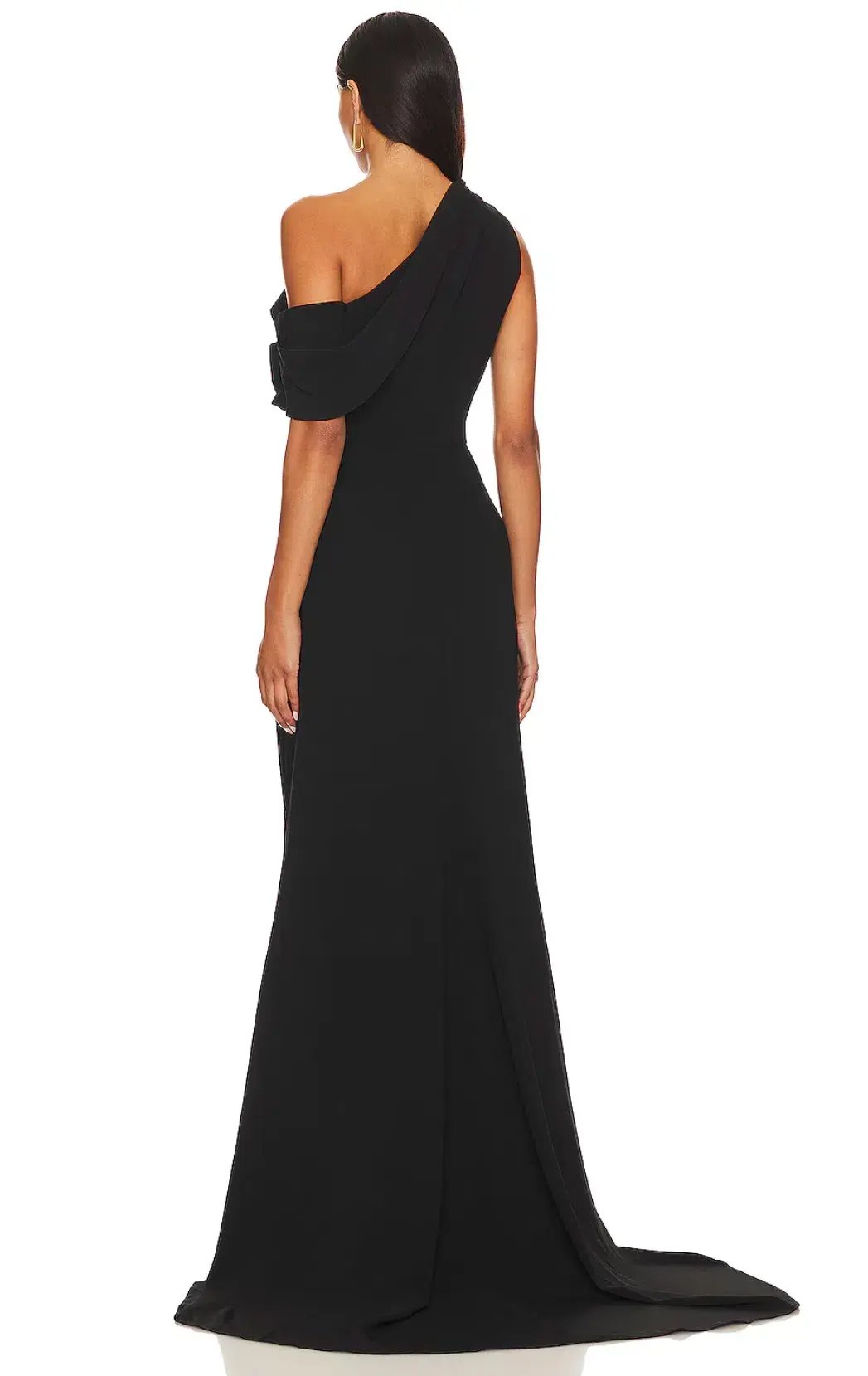 Elliatt Isadora Off the Shoulder Maxi Gown in Black size XXL/16 photo 3