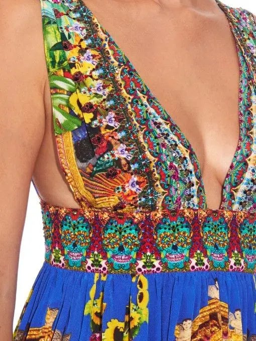 Camilla Flower of 400 Lives Maxi Dress Print Size 2 photo 3