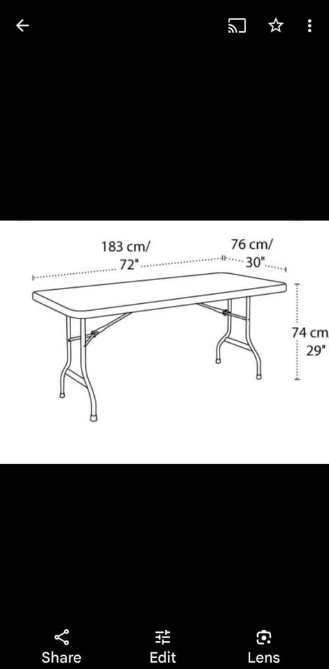 Chair table HIRE photo 2