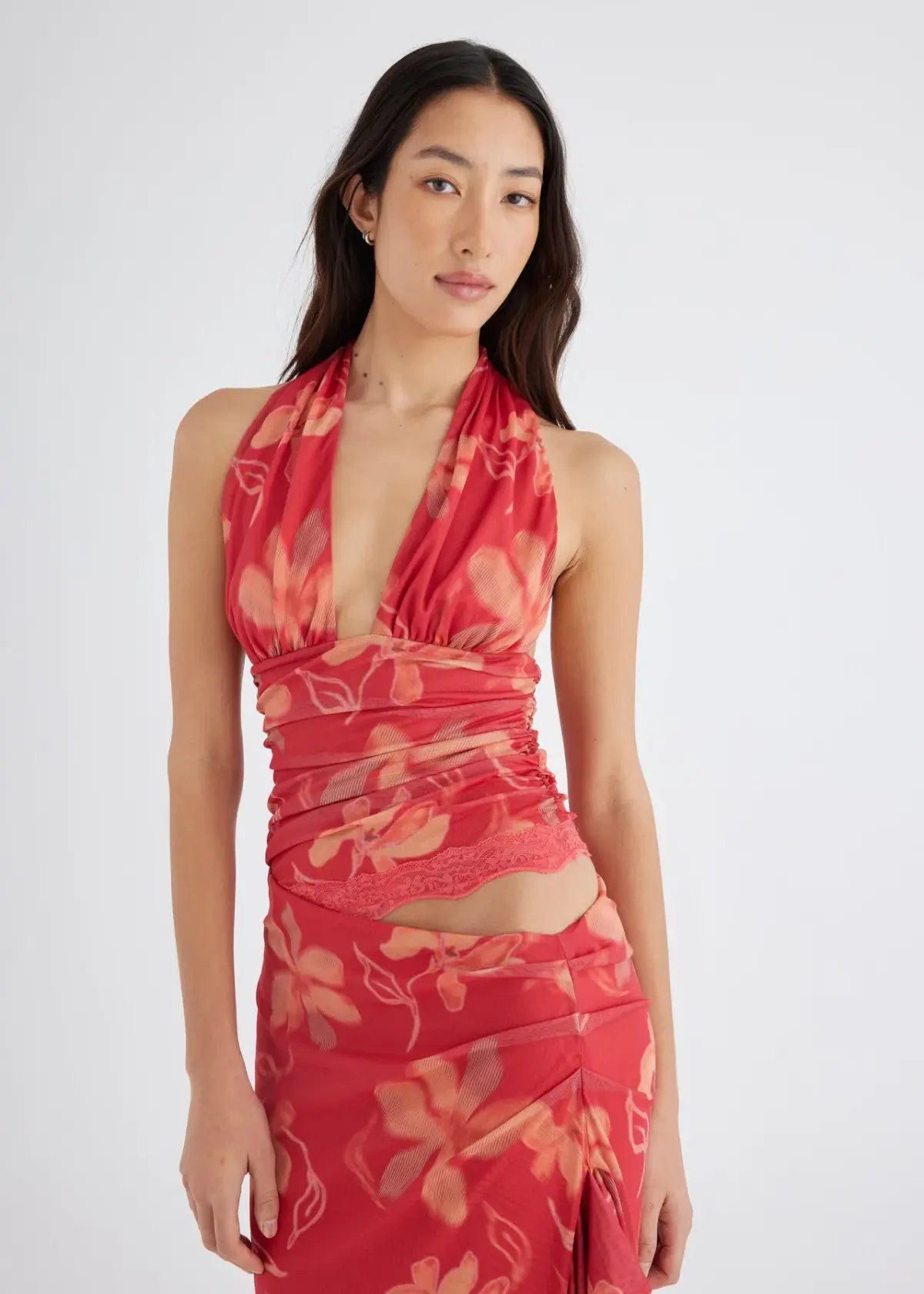 Benni Penelope Maxi Dress Floral Size  12 photo 2