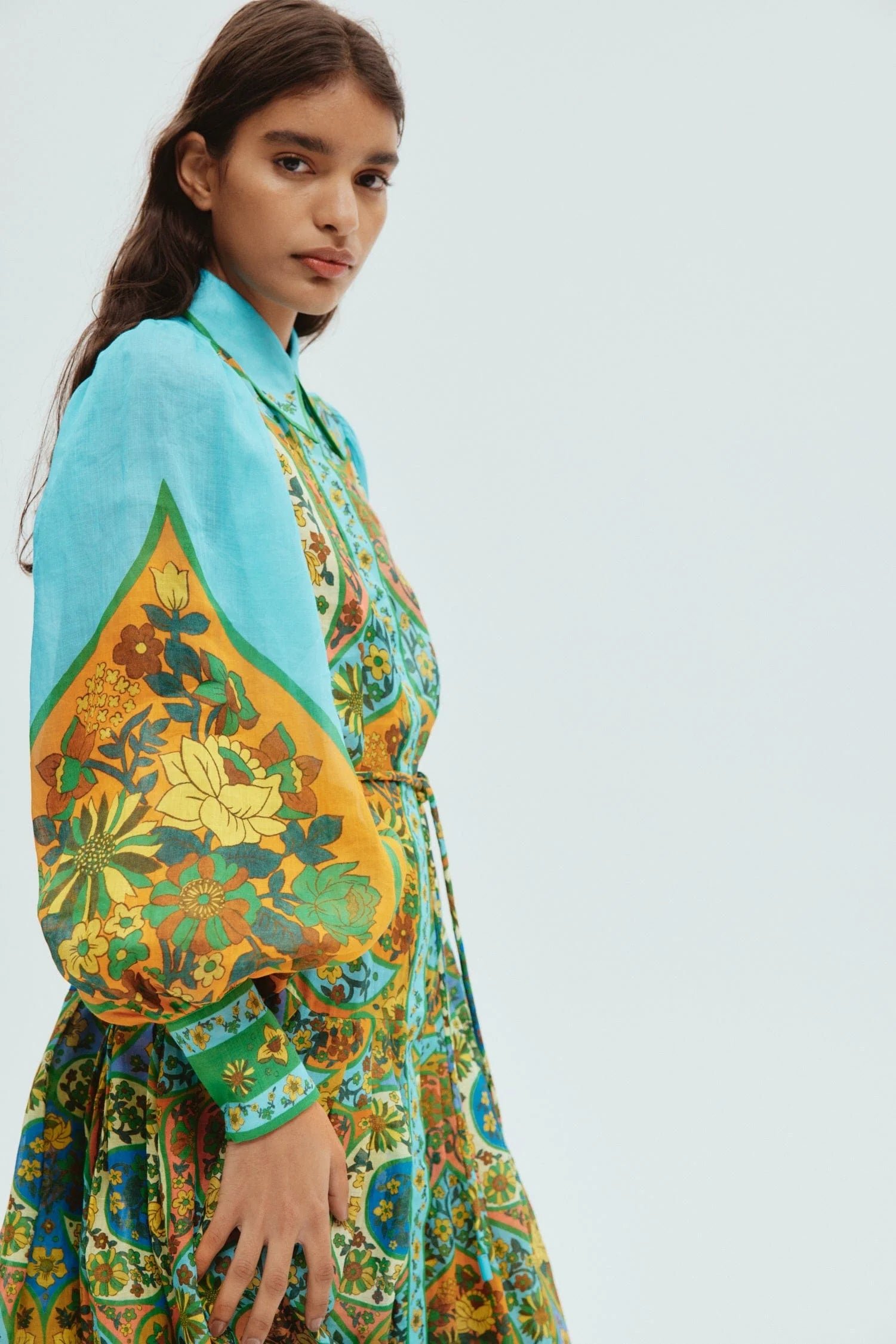 ALÉMAIS SOFIE SHIRTDRESS DRESS - MULTI photo 8
