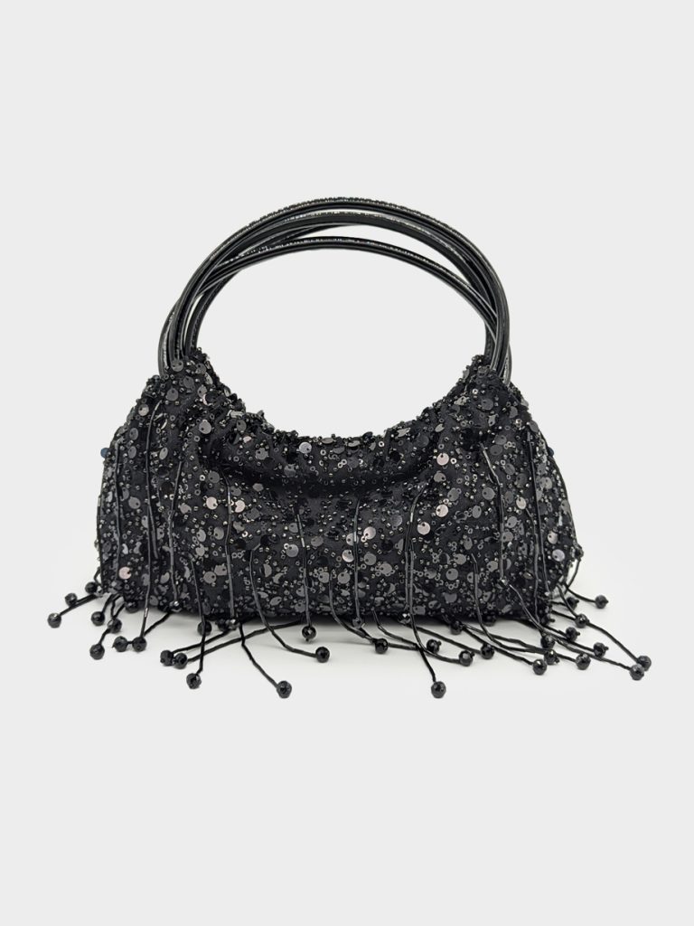 Simkhai Ellerie Embellished Mini Tote Bag Black photo 4