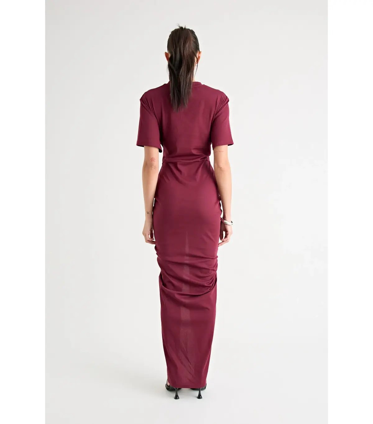 Pfeiffer Niko Maxi Dress in Burgundy Size AU 8 photo 6