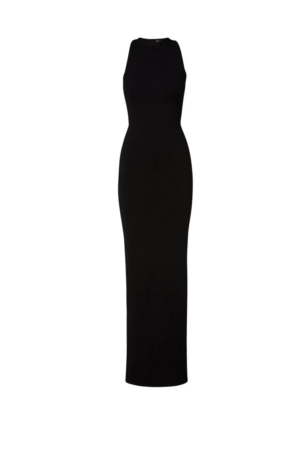 Scanlan Theodore Crepe Knit Curve Back Gown Black Size XS / Au 6 photo 5