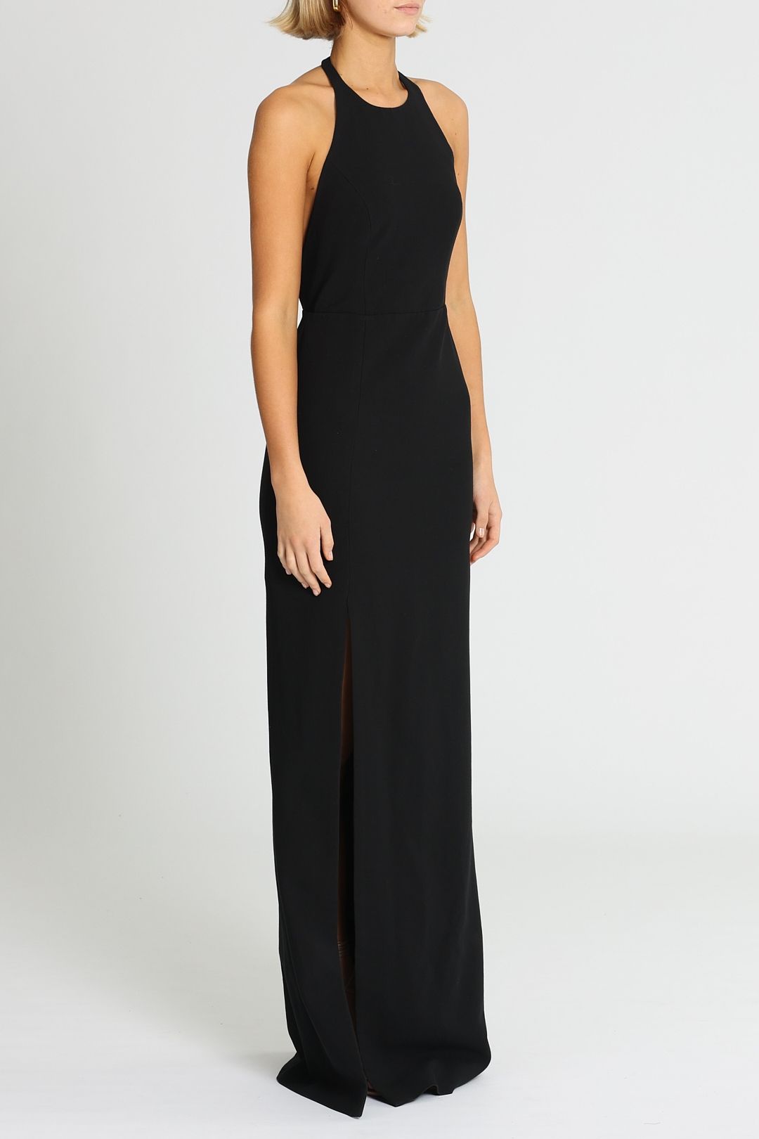 Ventus Halter Neck Twill Gown photo 2