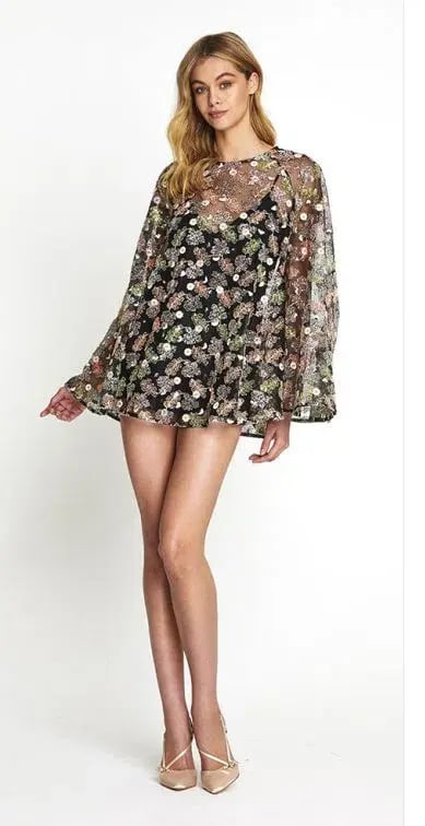 Alice McCall Celestial Creature Swing Dress Floral Size 6 photo 5
