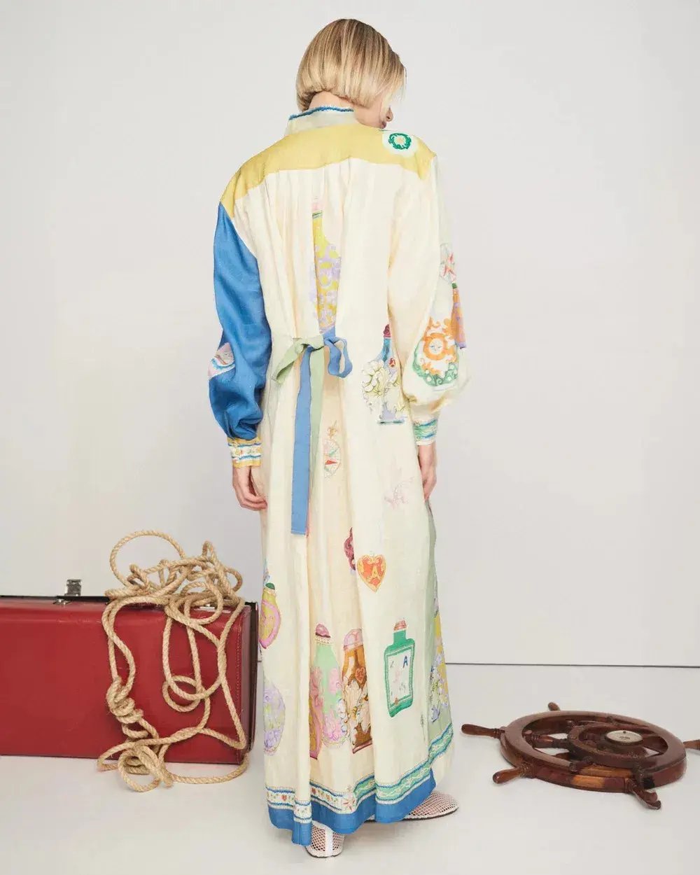 Alemais Elixir Shirtdress Multi Size 12 photo 3