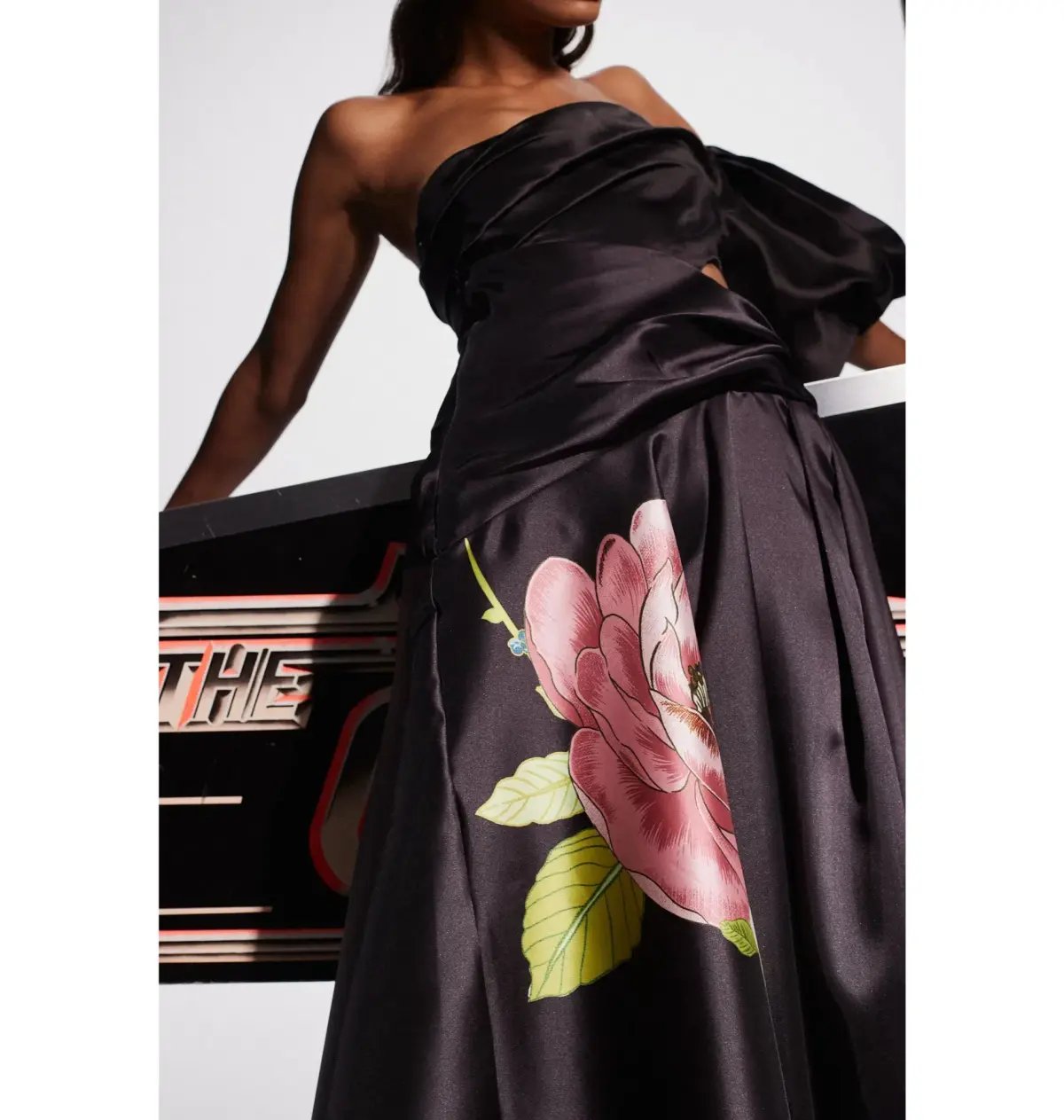 Alemais Regent Gown Noir Black Size AU 16 photo 2