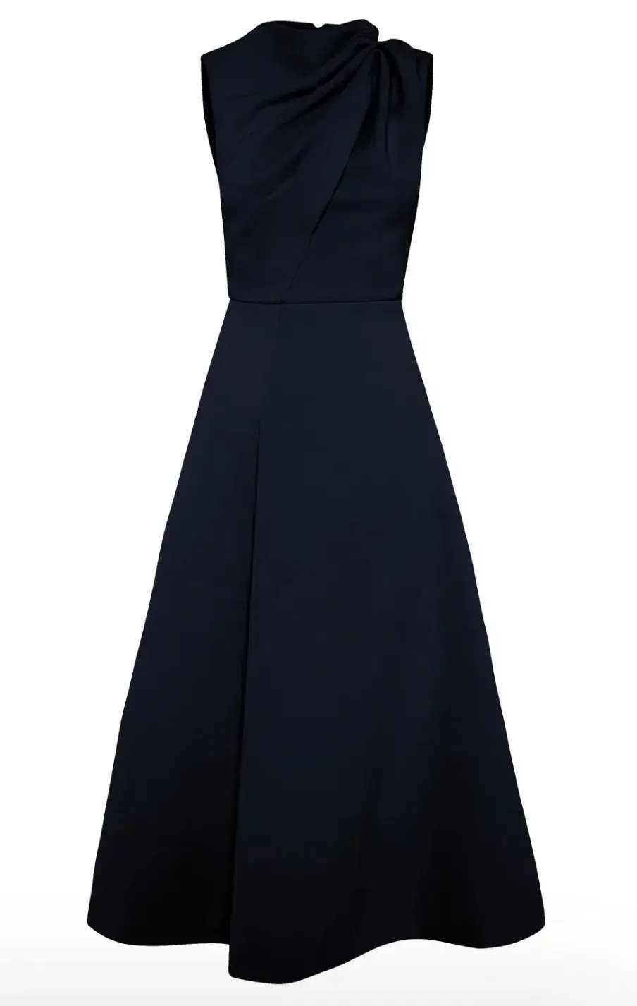 BARIANO Navy full length formal dress photo 21