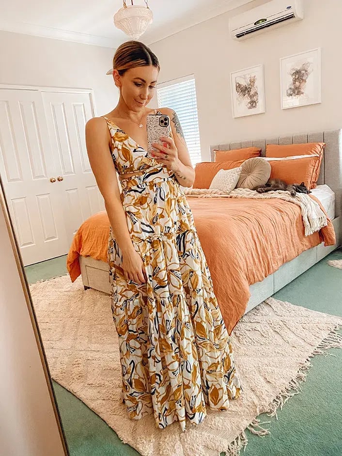 Bec & Bridge Eugenie Maxi Dress Print Size 10 photo 7