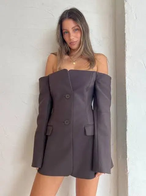Sir the Label Sandrine Tailored Mini Dress photo 2