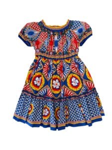 Dolce & Gabbana Carretto Short-Sleeve Dress photo 3