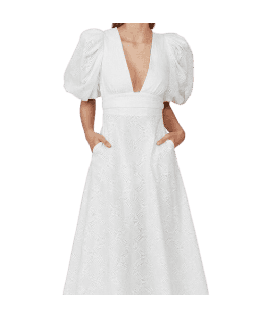 Acler Hamilton Dress - White photo 3