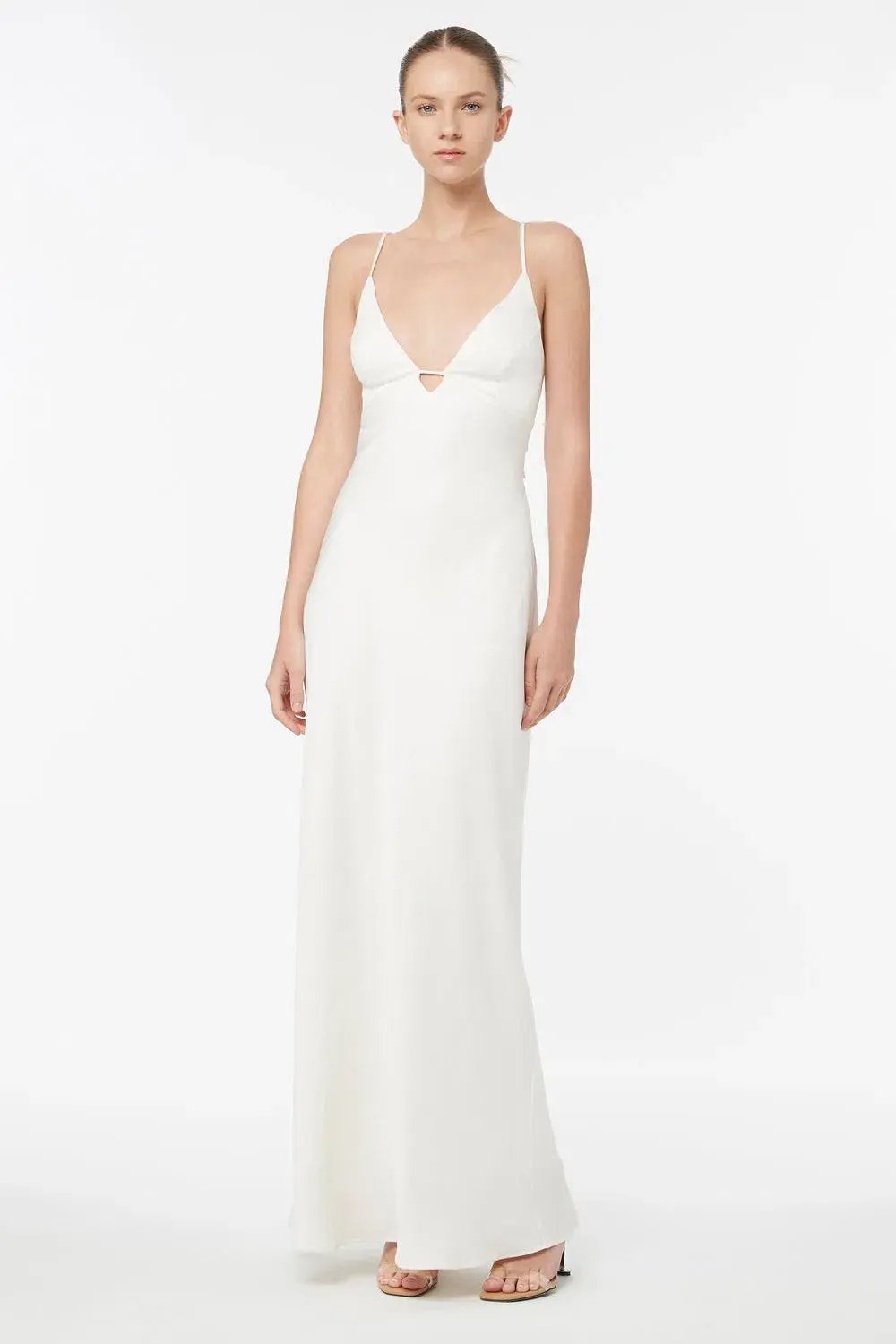 Manning Cartell Time To Shine Maxi Dress Off White Size 6 photo 7